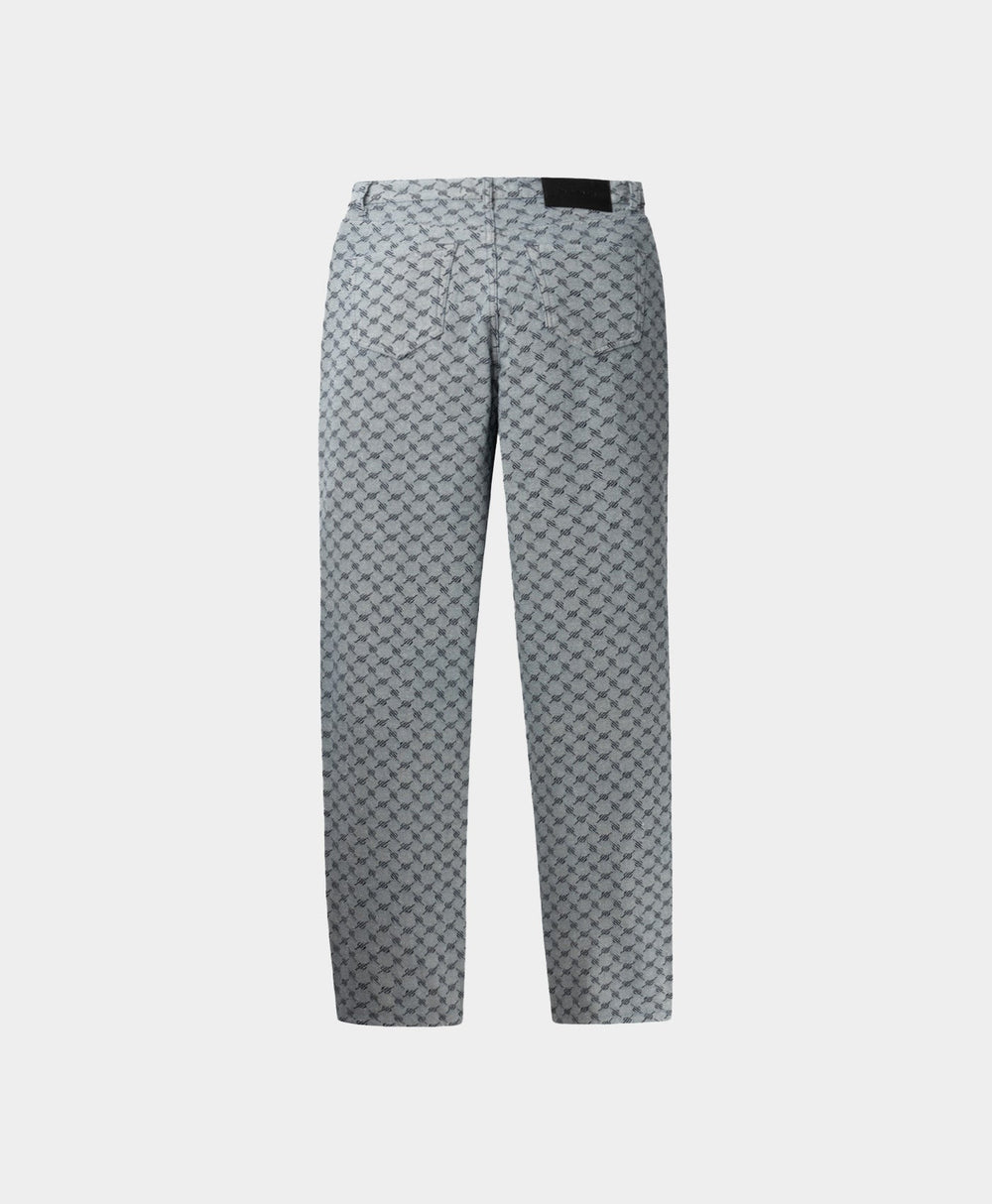 DP - White Blue Avery Amba Jeans - Packshot - Rear