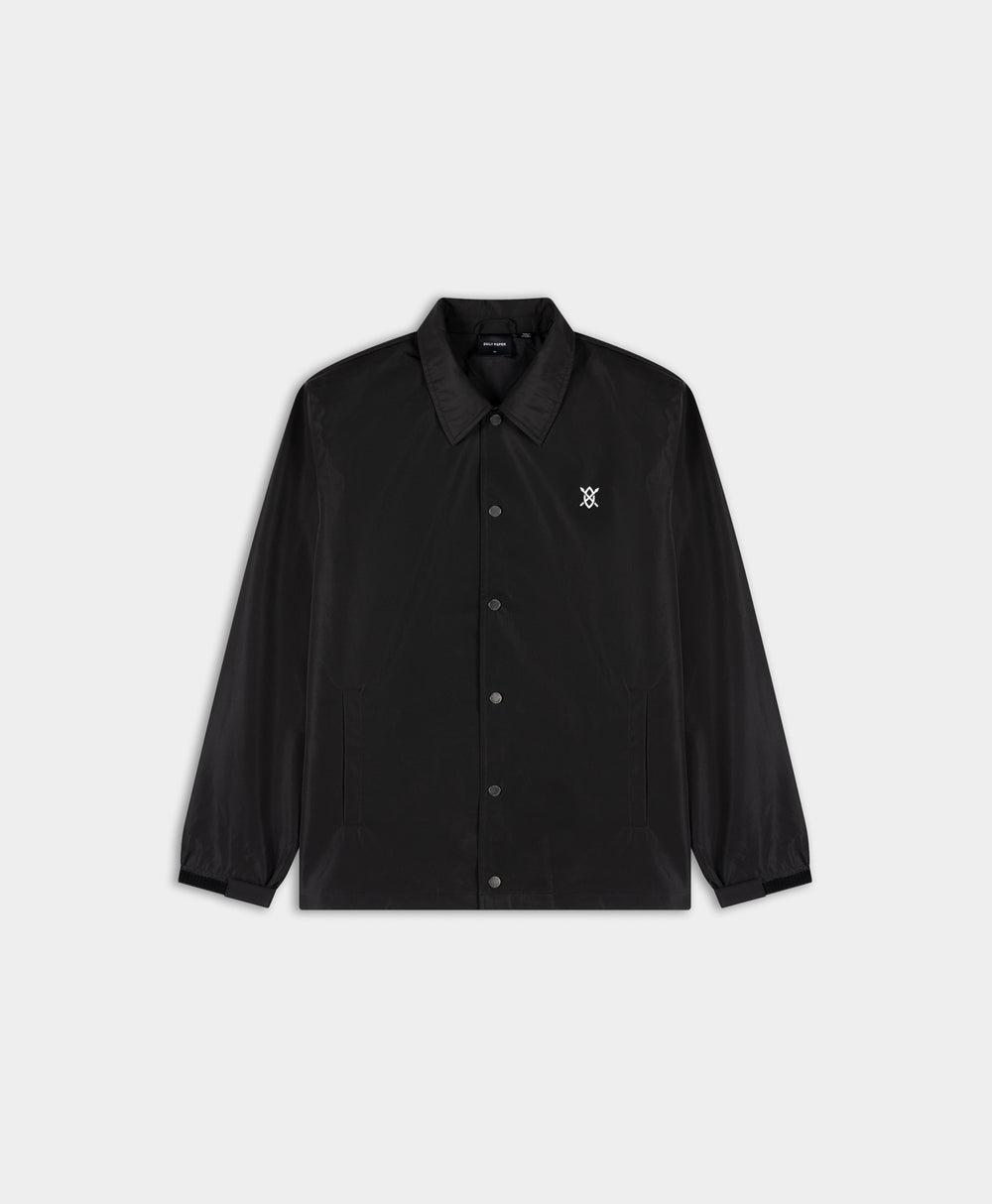 DP - Black Alias Dias Coach Jacket - Packshot - front