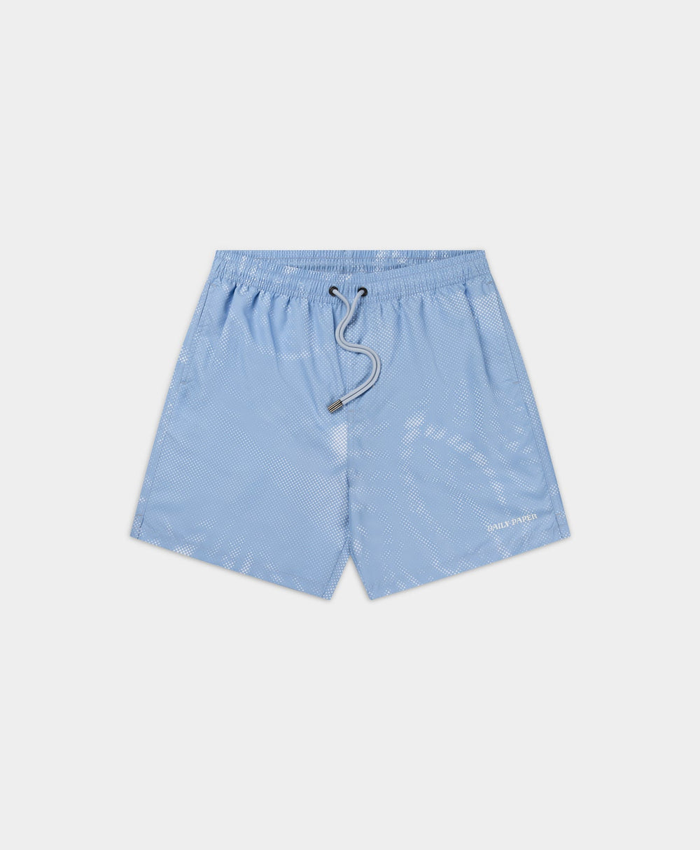 DP - Subdued Blue Braids Swim Short - Packshot - front