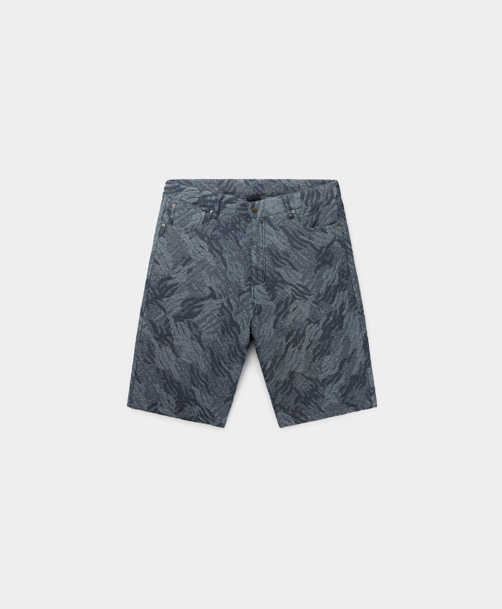 DP - Camo Monogram Jeans Shorts - Packshot - front
