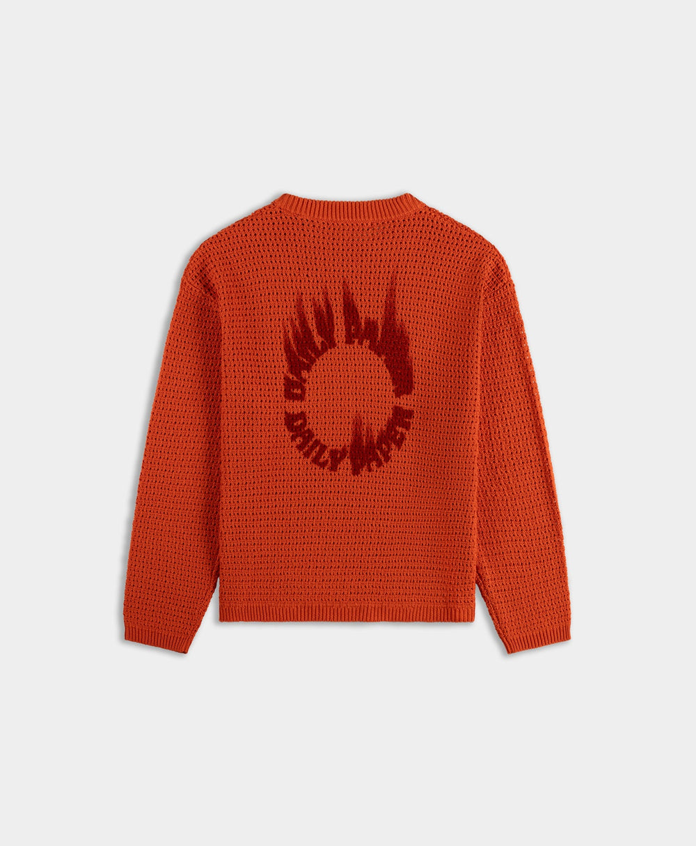 DP - Red Clay Crochet Shirt - Packshot - rear