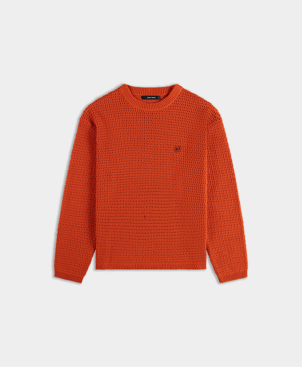 DP - Red Clay Crochet Shirt - Packshot - front
