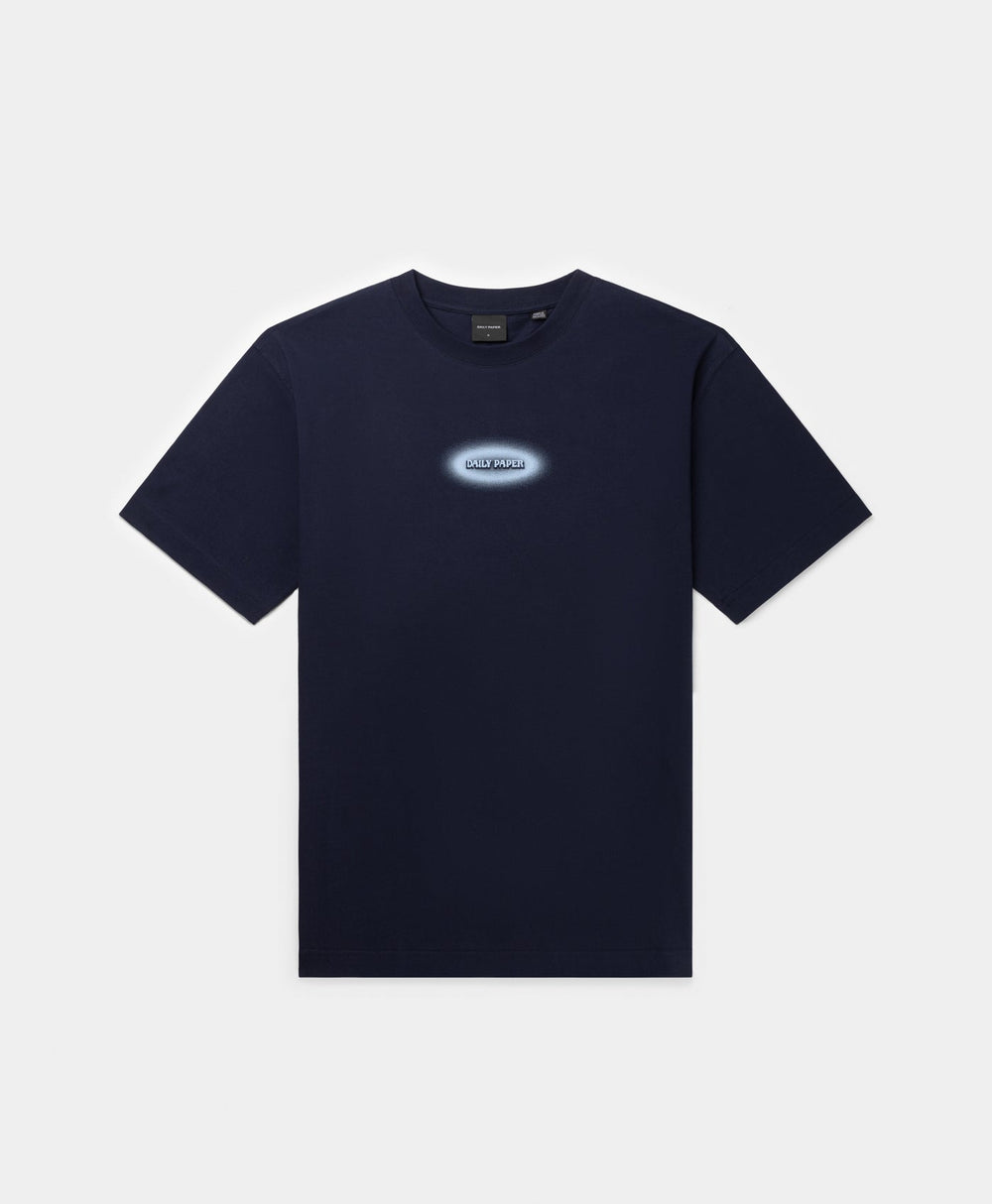 DP - Maritime Blue Dotted Logo T-Shirt - Packshot - Front