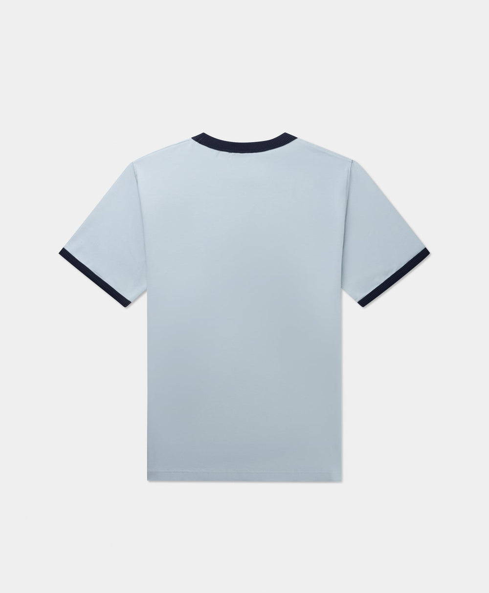 DP - Subdued Blue Dotted Type T-Shirt - Packshot - Rear