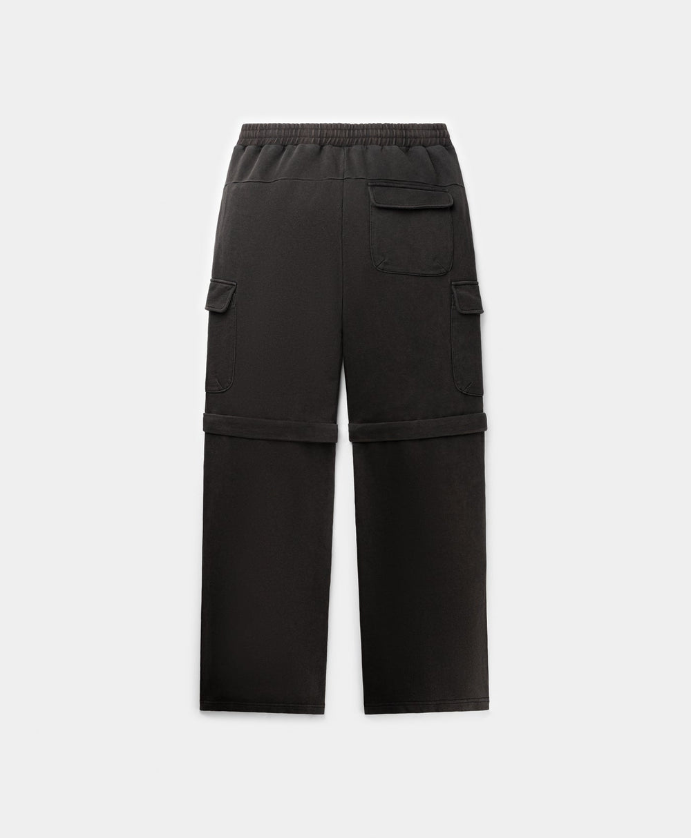 DP - Black Garment Wash Pants - Packshot - Rear