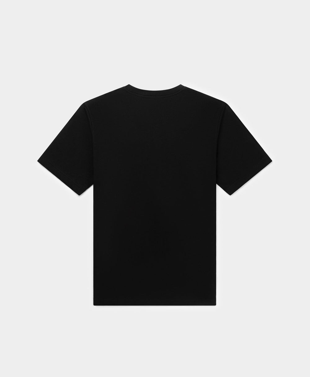 DP - Black Hair Grid T-Shirt - Packshot - Rear