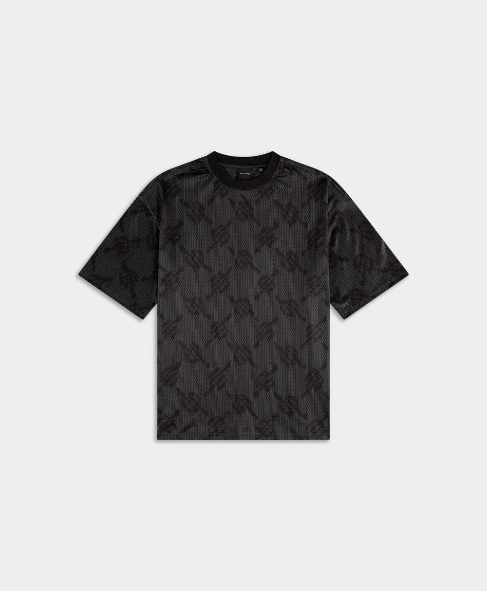 DP - Rosin Green Matchstick Mesh T-Shirt - Packshot - front