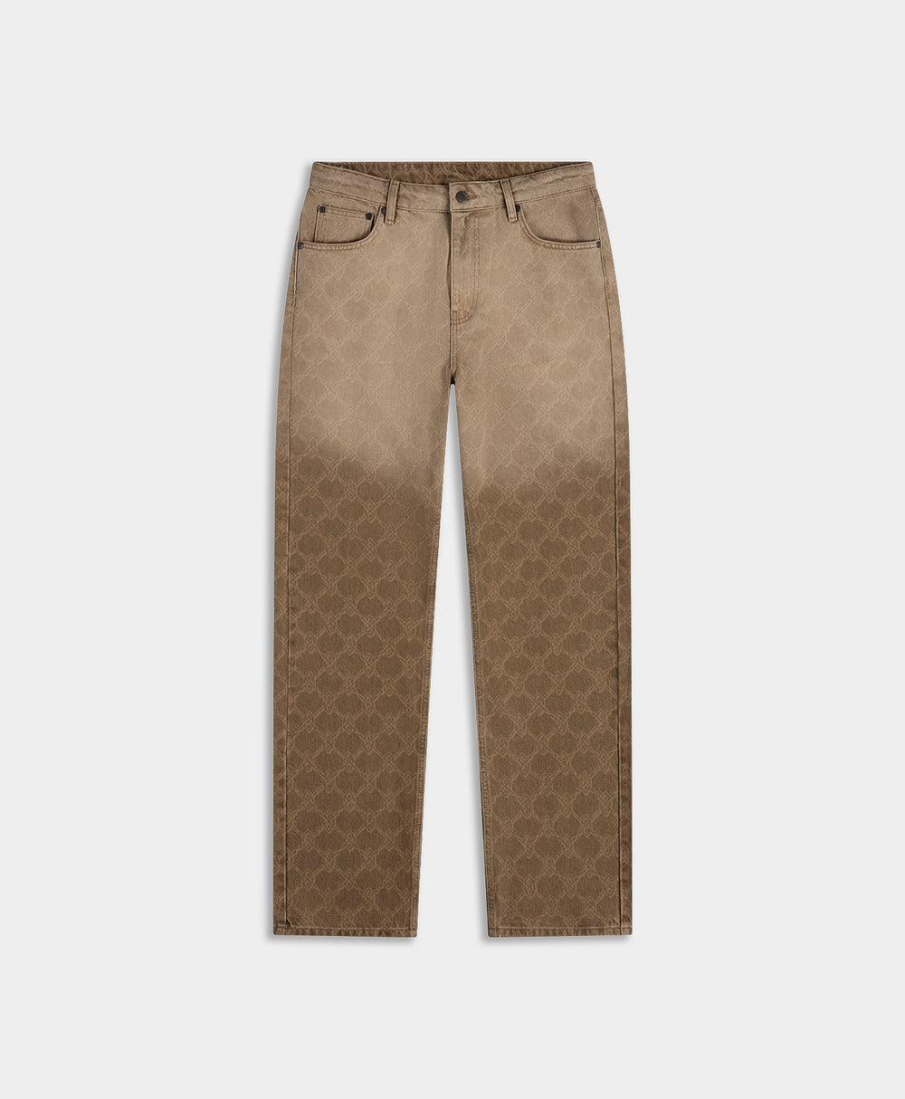 DP - Denim Rahul Faded Shield Denim Pants - Packshot - front