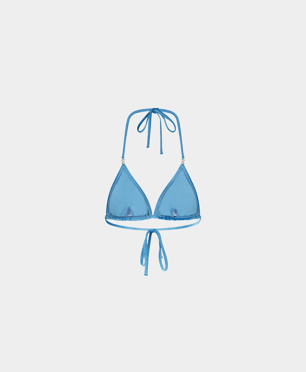 DP - Blue Velvet Bikini Top - Packshot - Rear