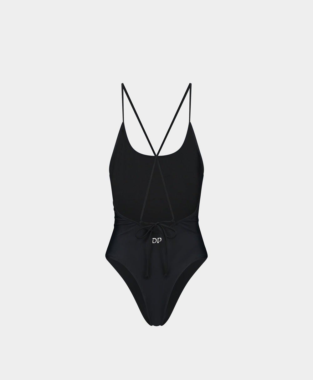 DP - Black Reya Swimsuit - Packshot - Rear