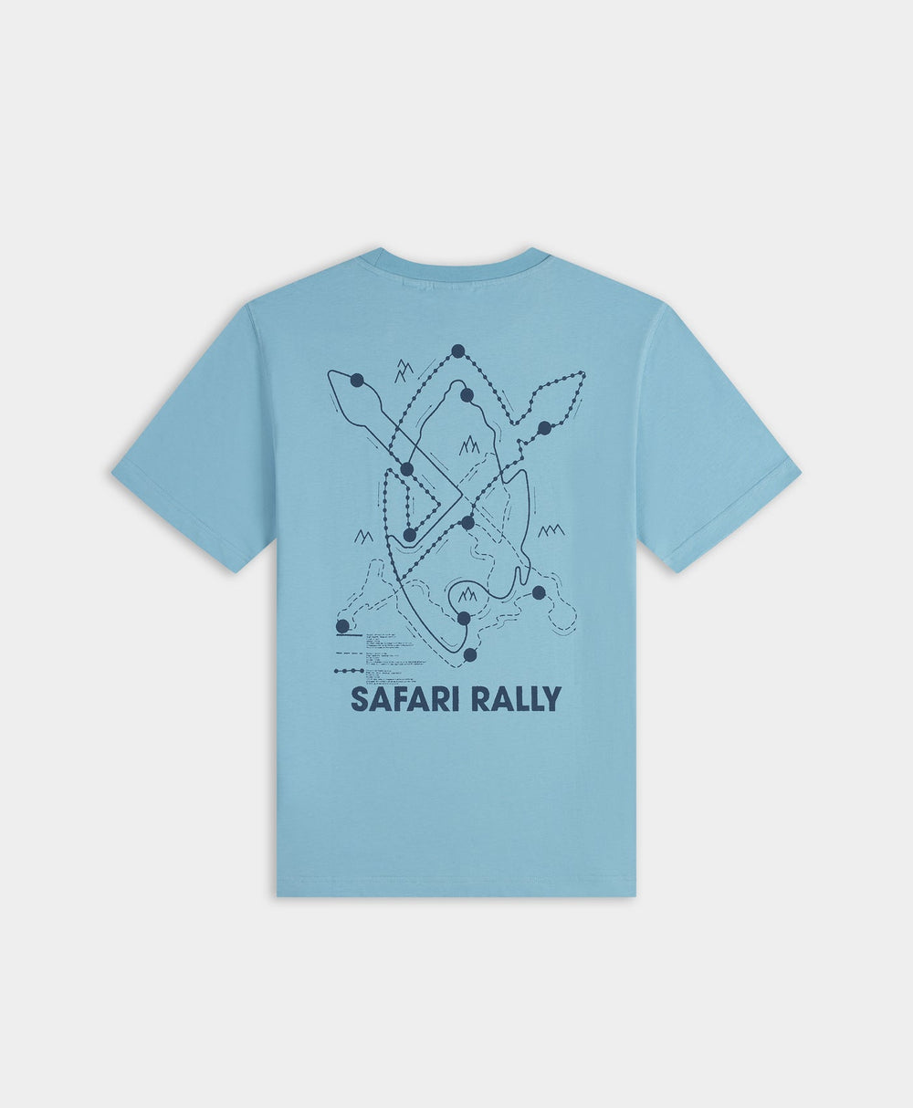 DP - Air Blue Safari Rally SS T-Shirt - Packshot - Rear