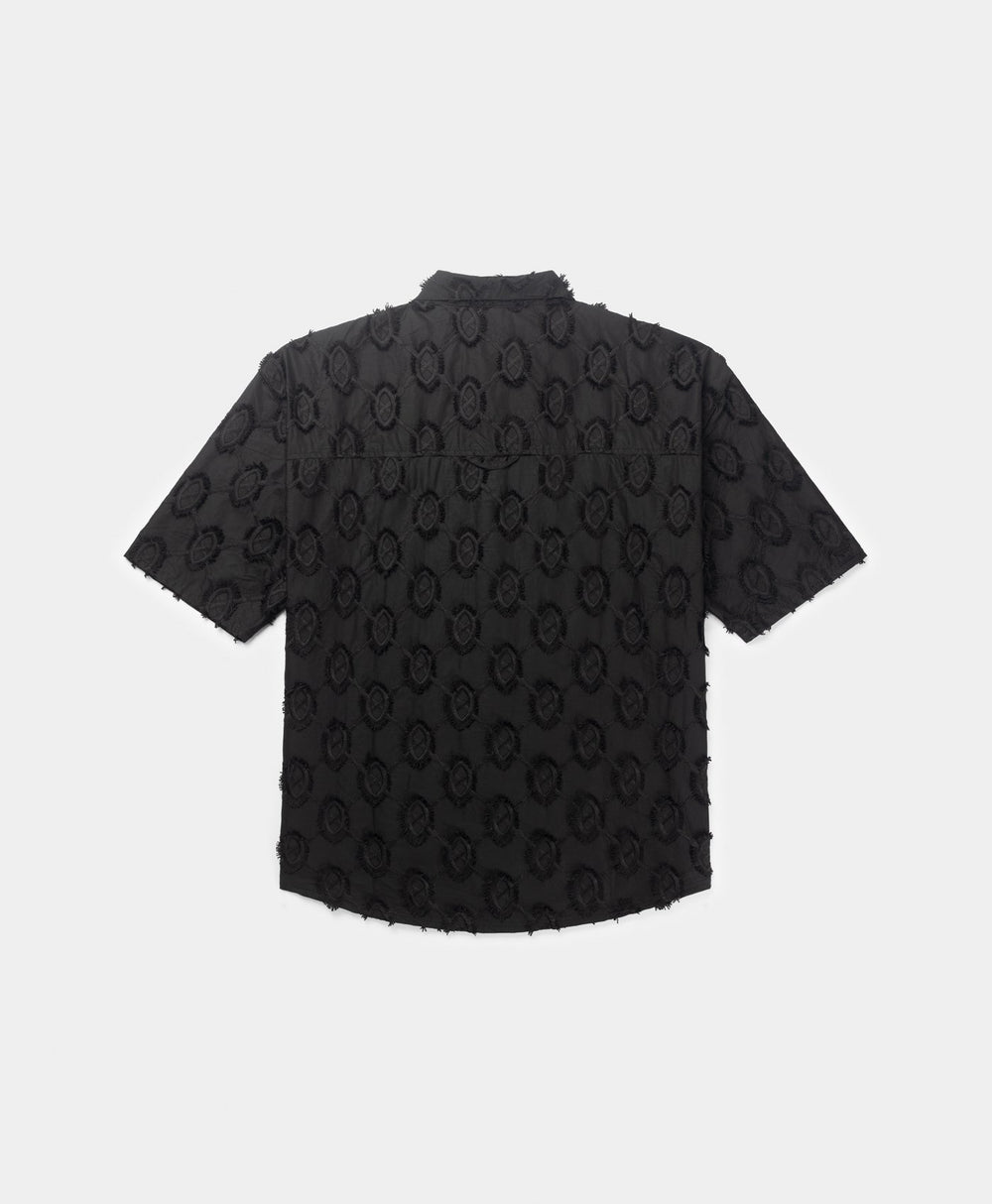 DP - Black Trophy Shield Shirt - Packshot - Rear