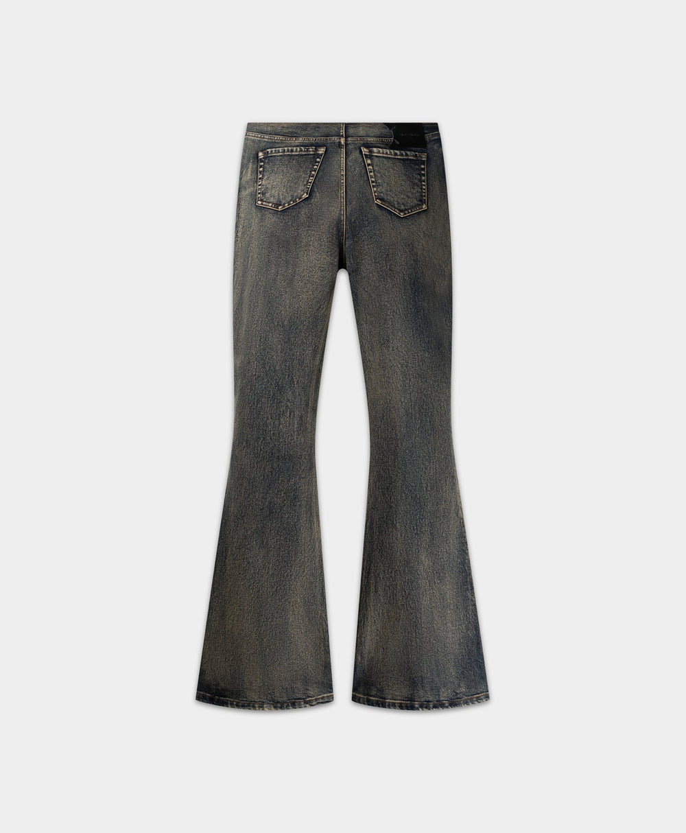 DP - Brown Wash Vintage Wash Jeans - Packshot - Rear