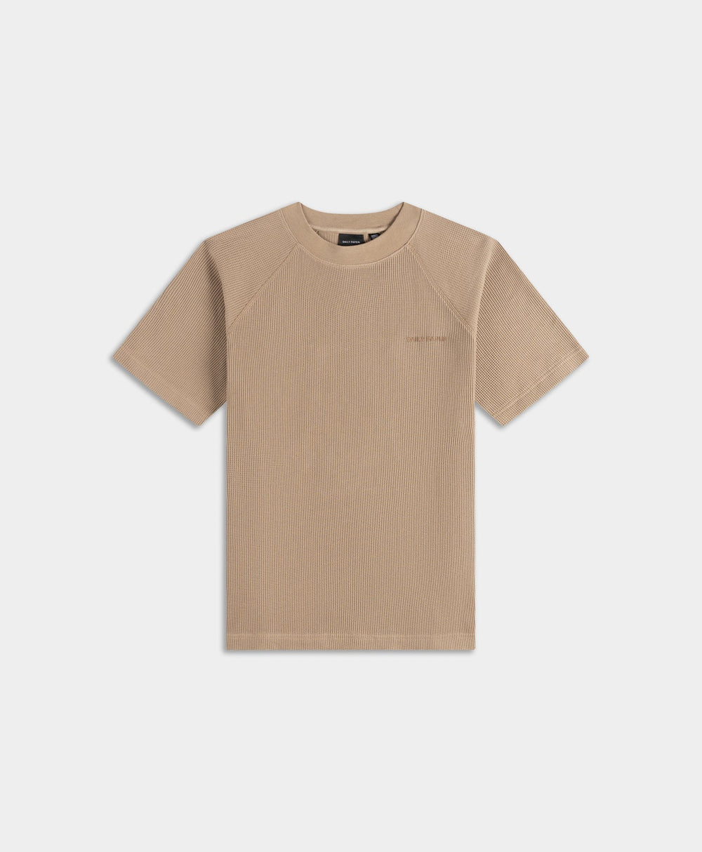 DP - Irish Cream Waffle Boxy T-Shirt - Packshot - front