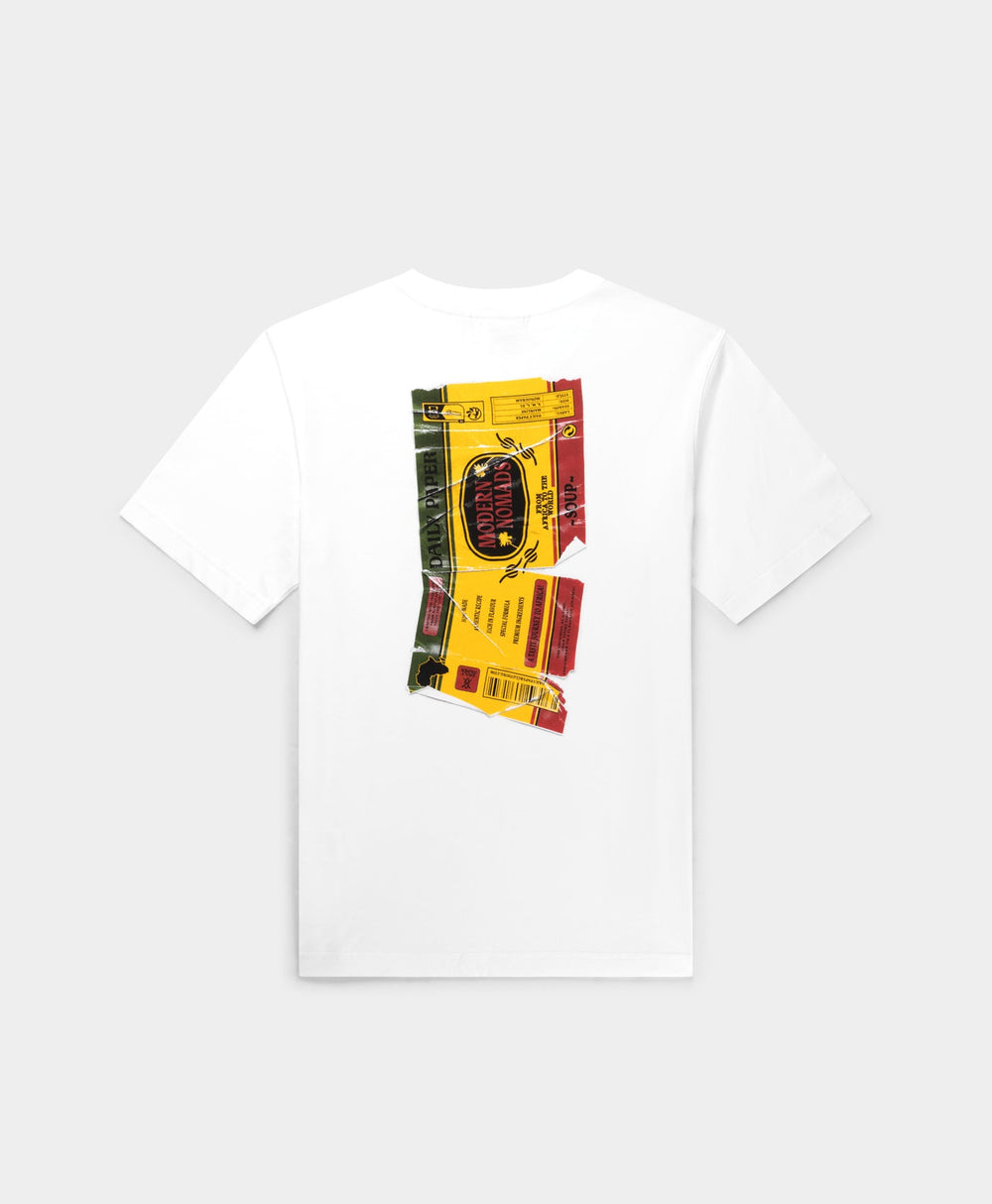 DP - White Wrapper T-Shirt - Packshot - Rear
