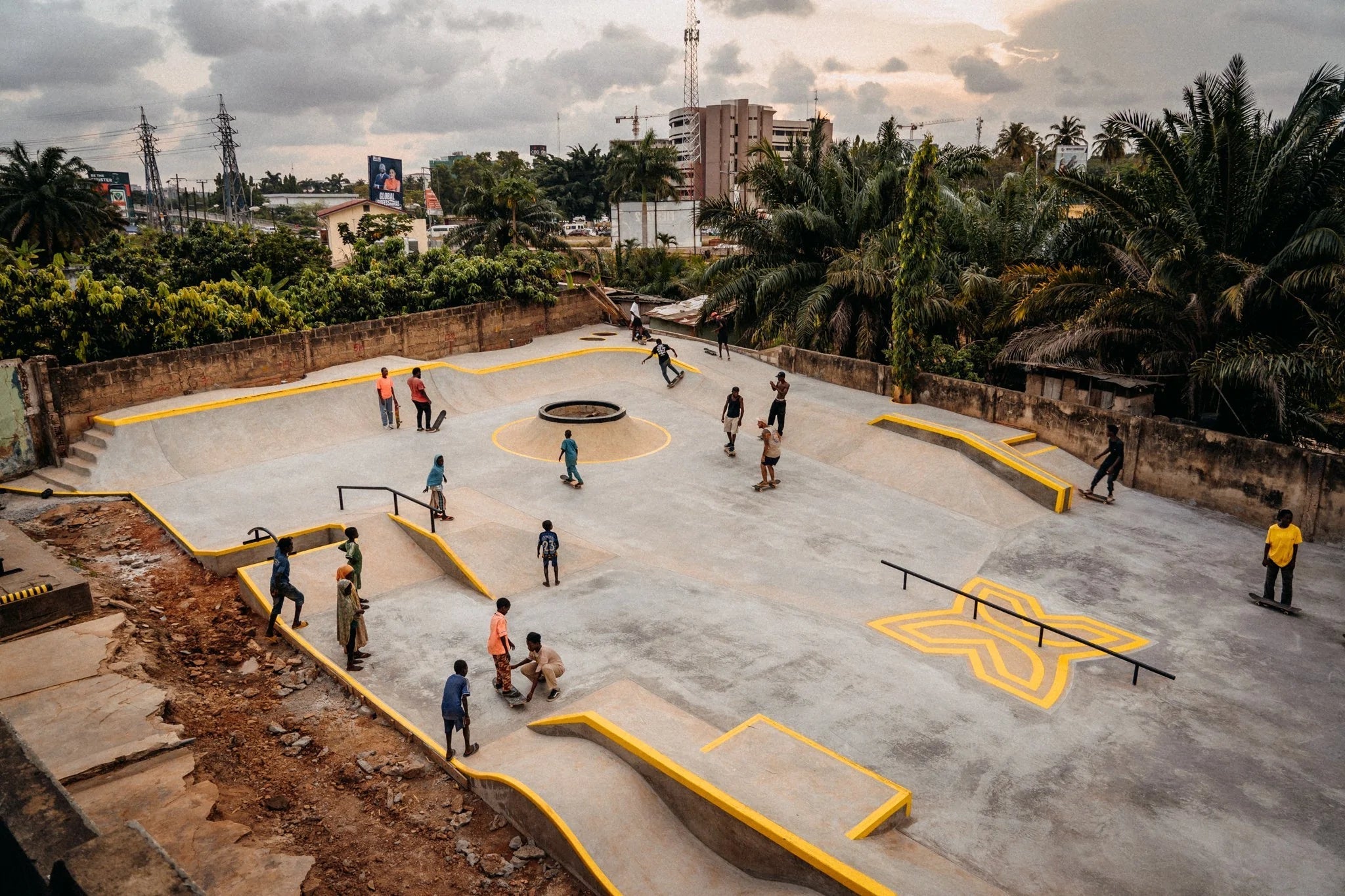 Daily Paper, Off-WhiteTM and Surf Ghana’s Vision of Building Ghana’s First Skatepark Has Come To Life