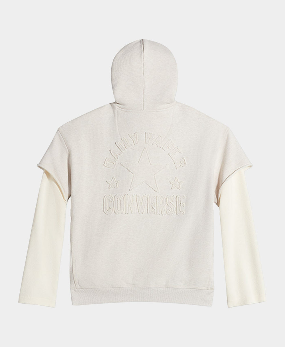 DP - Daily Paper X Converse White Sand Hoodie - Packshot - rear