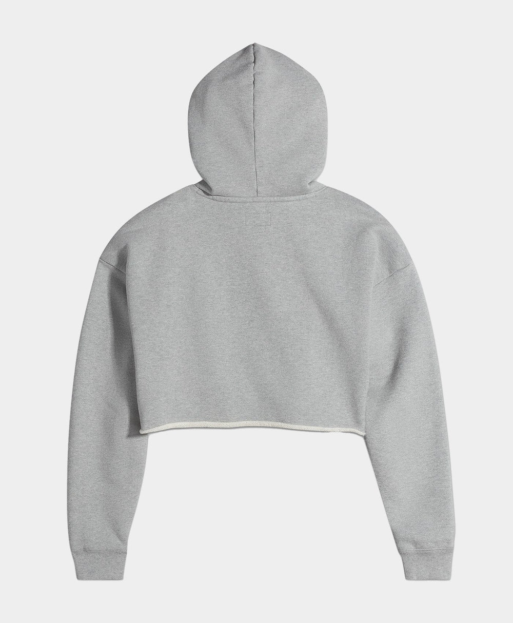 DP - Daily Paper X Converse Vintage Grey Cropped Hoodie - Packshot - rear