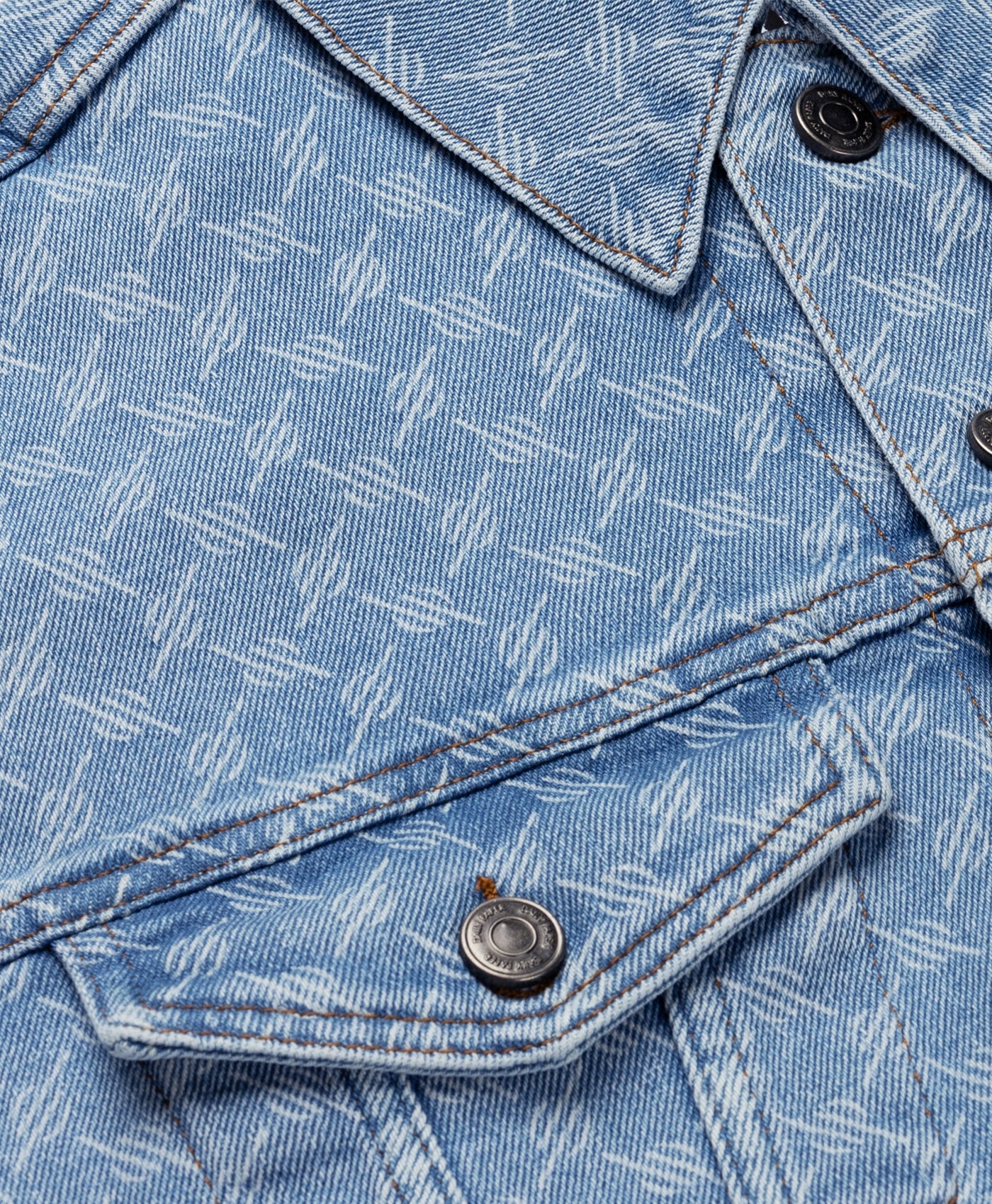 DP - Blue Monogram Mily Jacket - Packshot 