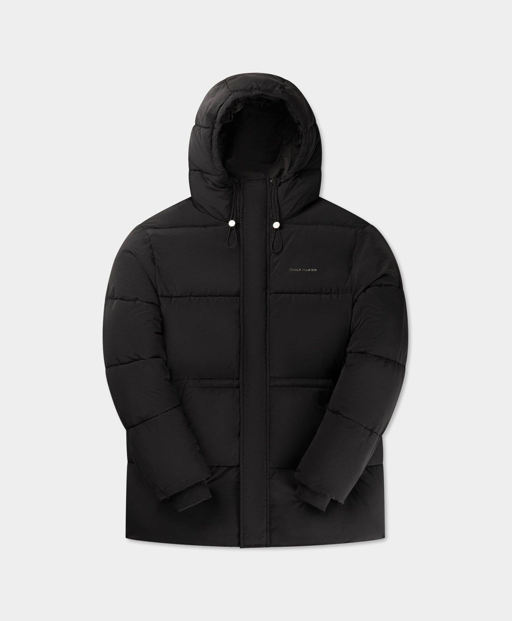 DP - Black Akira Puffer - Packshot - front 