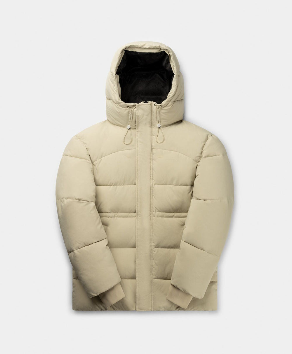 DP - Pelican Beige Akira Puffer - Packshot - front 