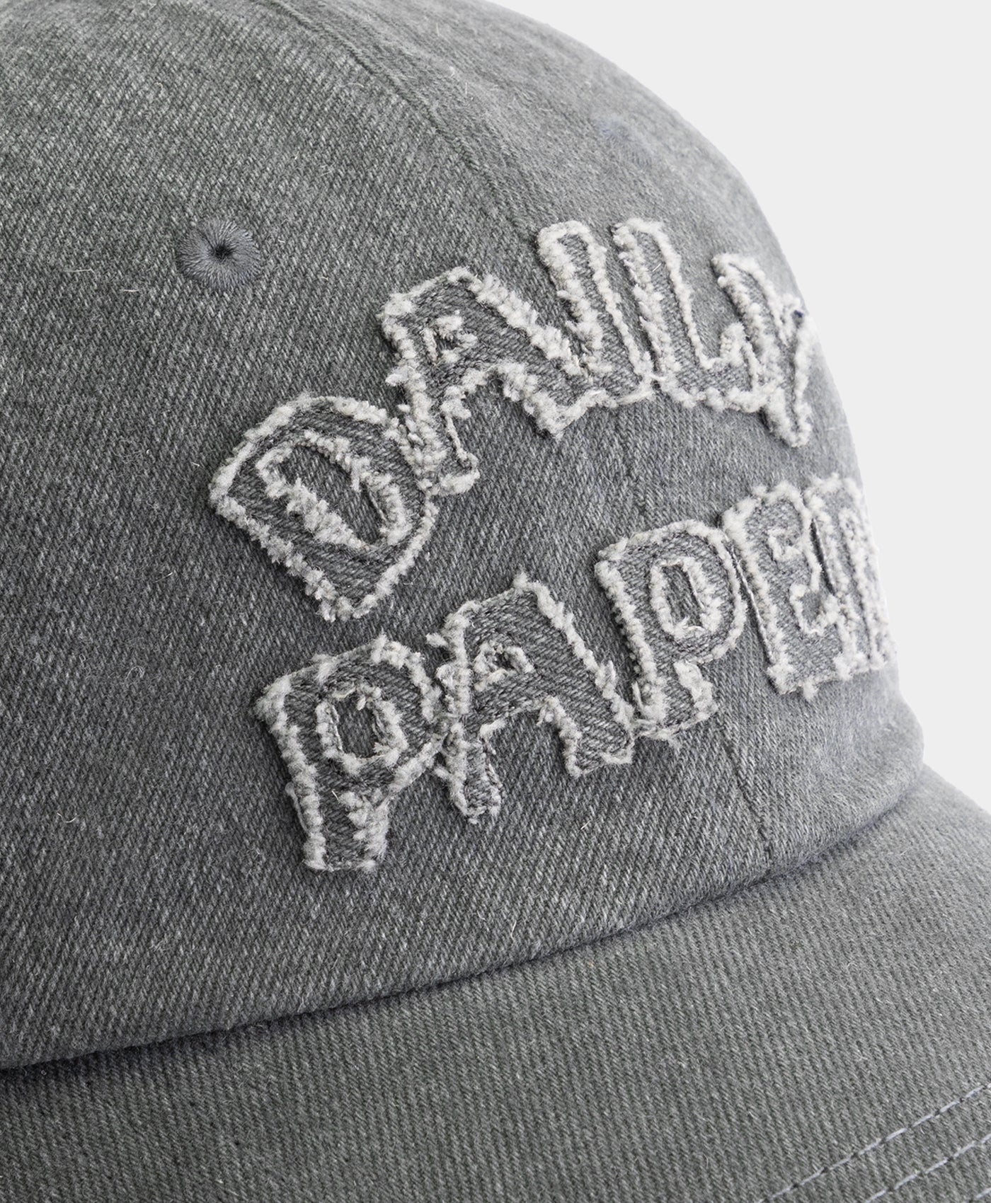 DP - Rosin Green Stack Arch Denim Cap - Packshot - detail