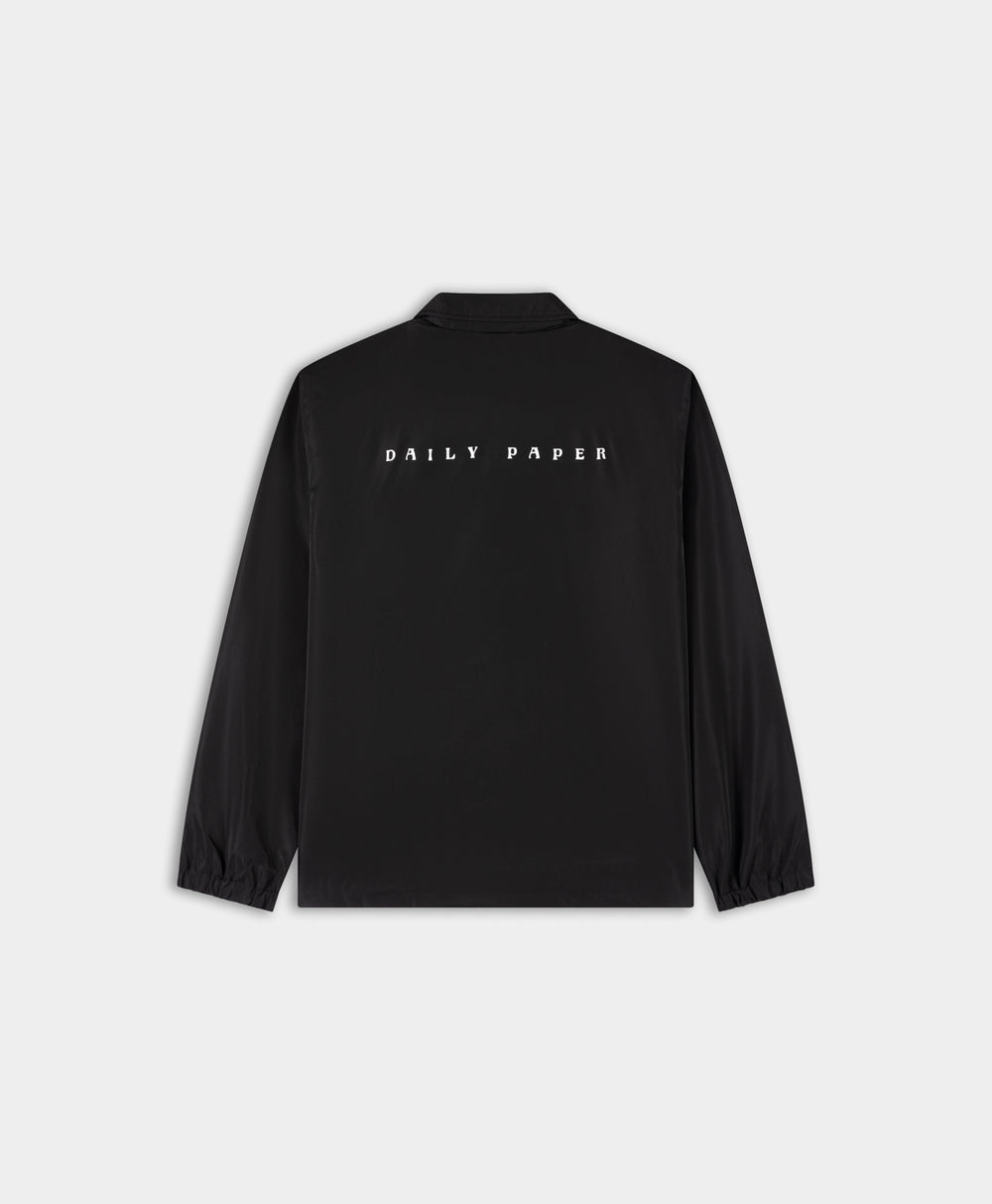 DP - Black Alias Dias Coach Jacket - Packshot - rear