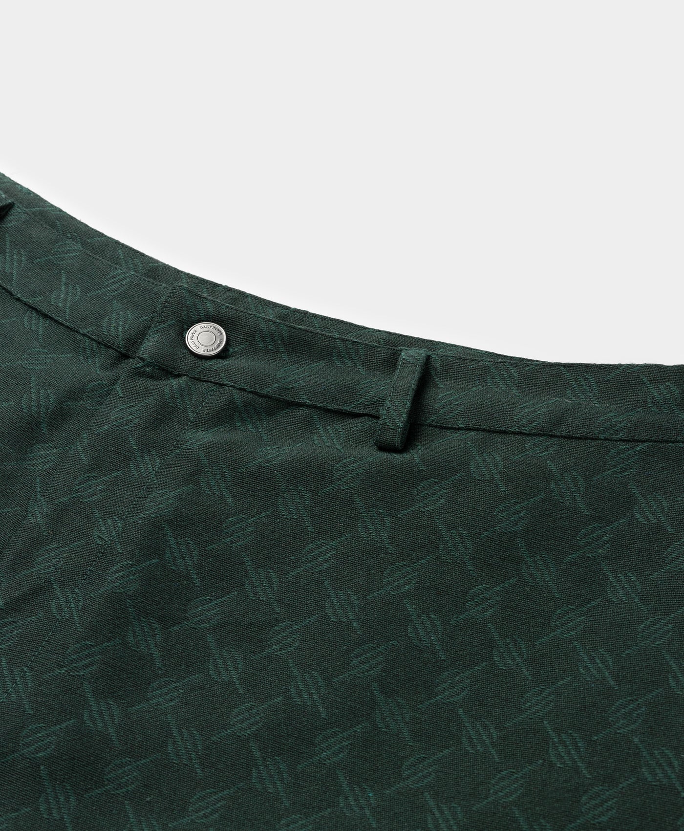DP - Pine Green Benji Monogram Cargo Shorts - Packshot