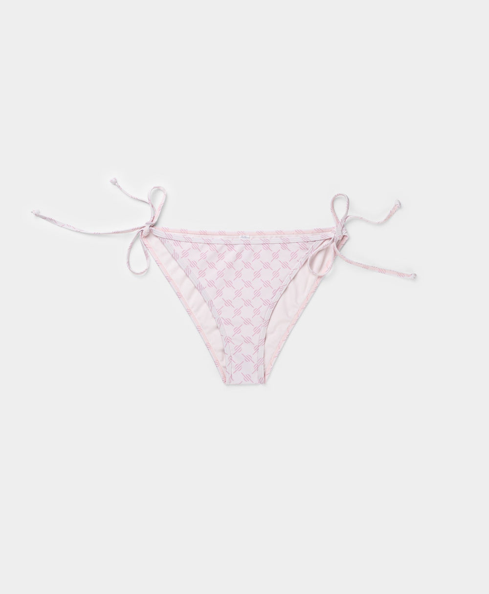 DP - Ice Pink Reya Monogram Bikini Bottom - Packshot - Front