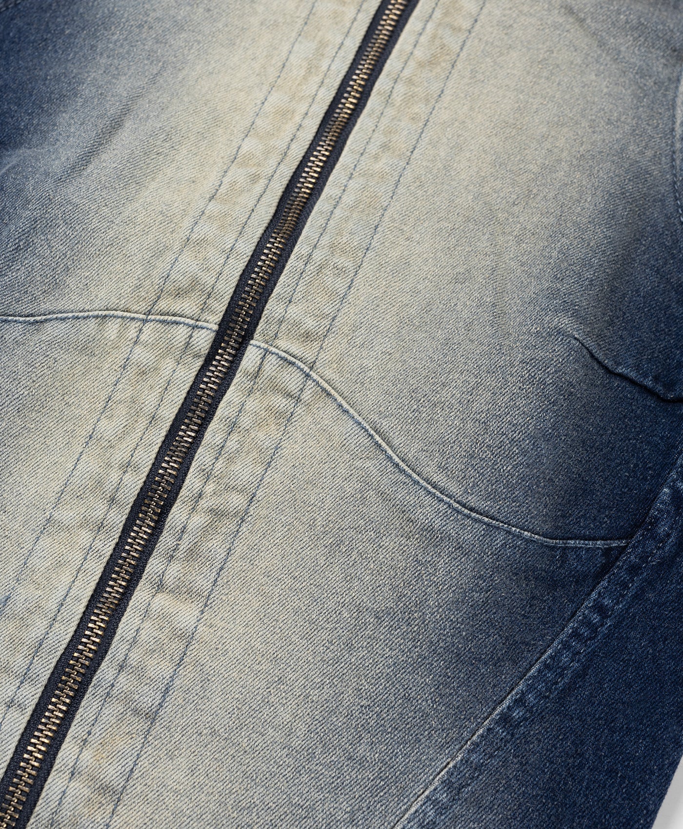 DP - Bleached Denim Blue Top - Packshot - Detail