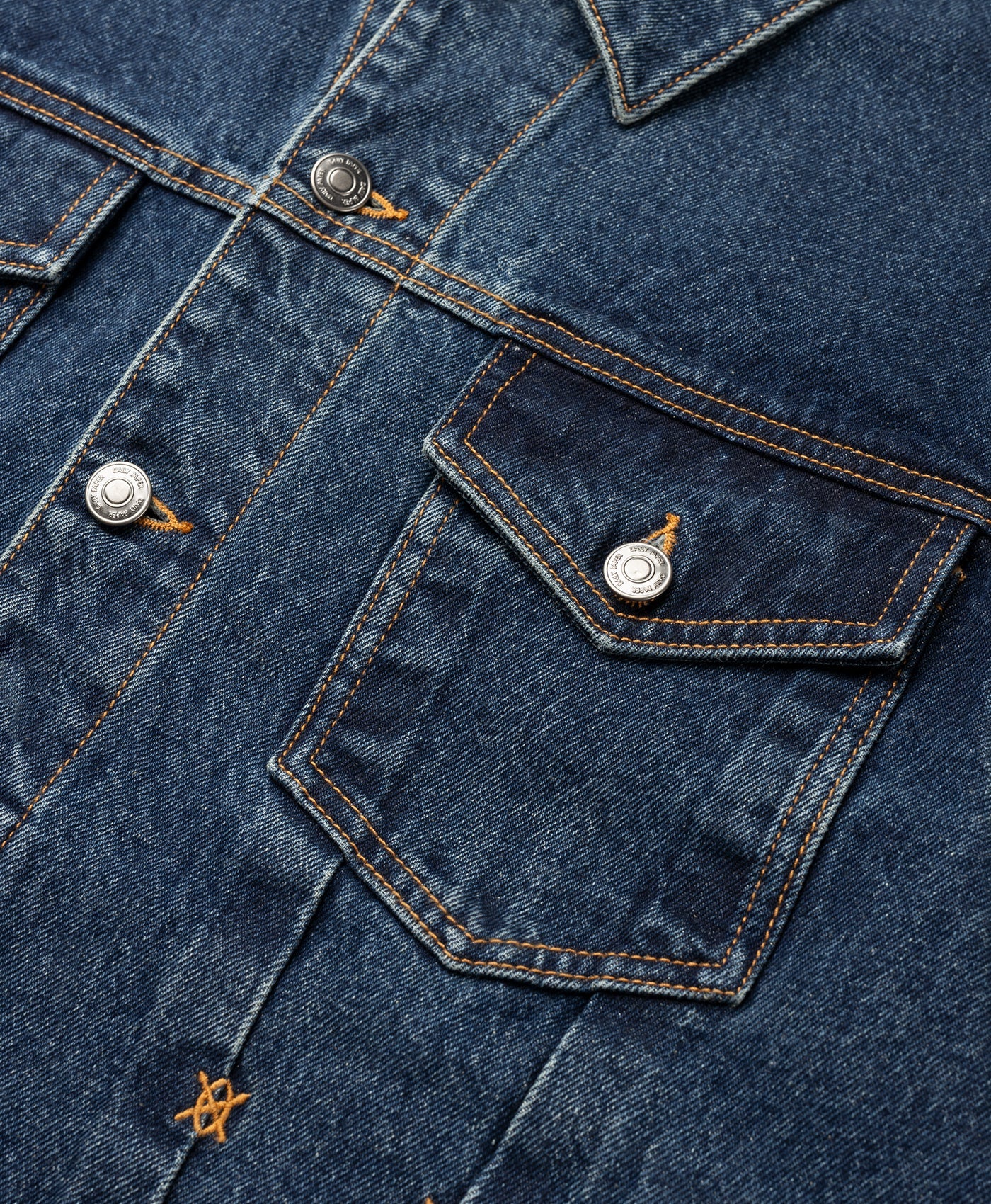 DP - Blue Bomi Denim Jacket - Packshot - detail