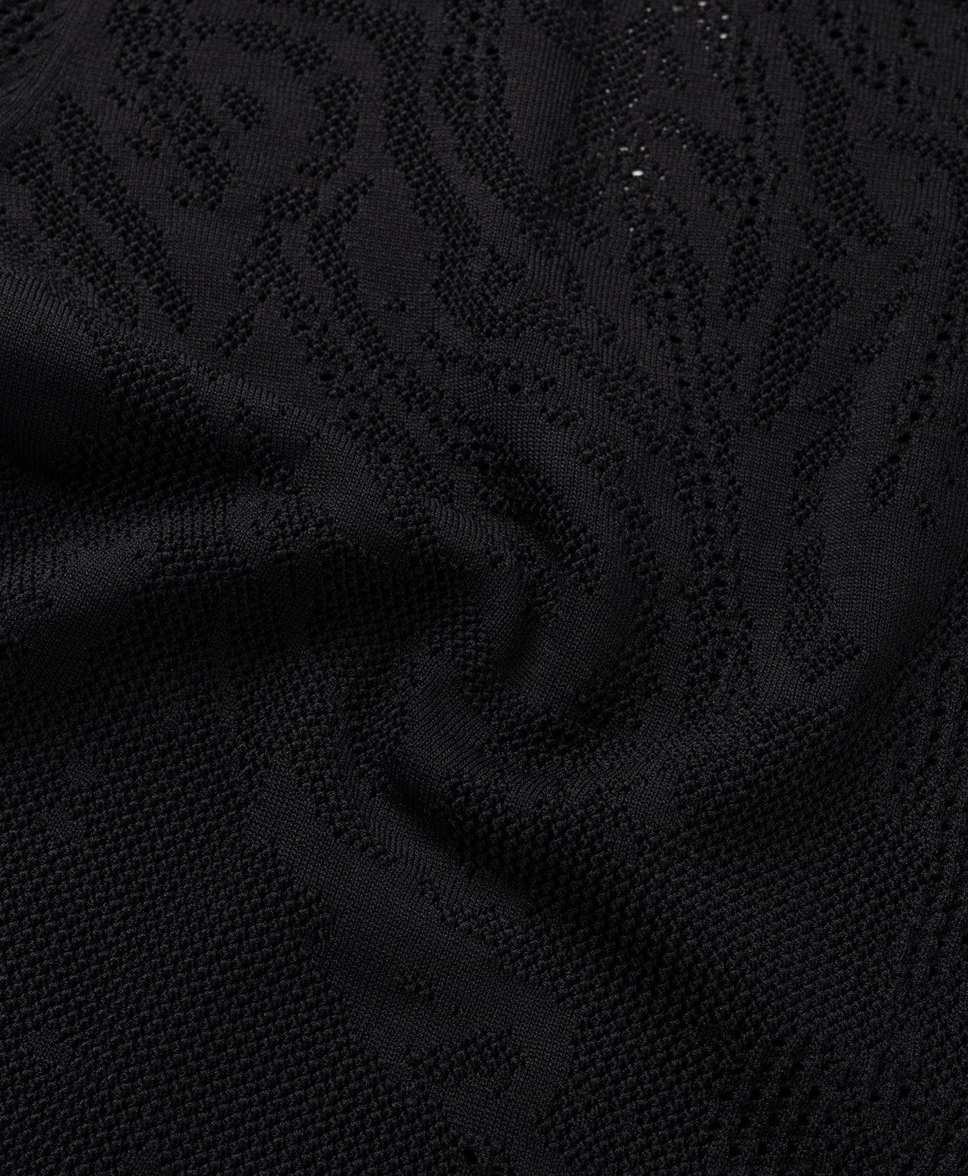 DP - Black Braided Polo - Packshot - Detail