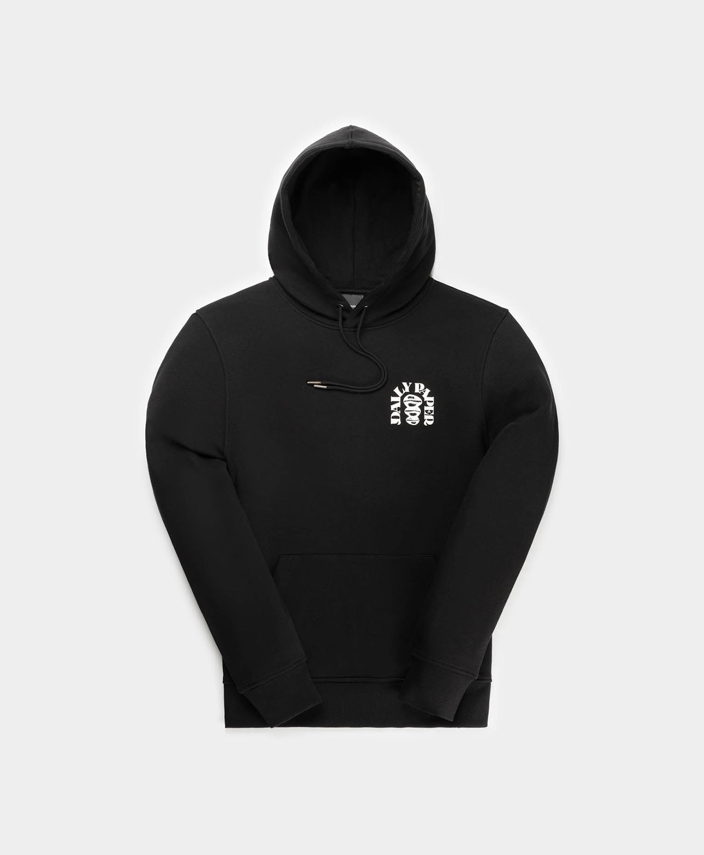 DP - Black Rafat Hoodie - Packshot - Front