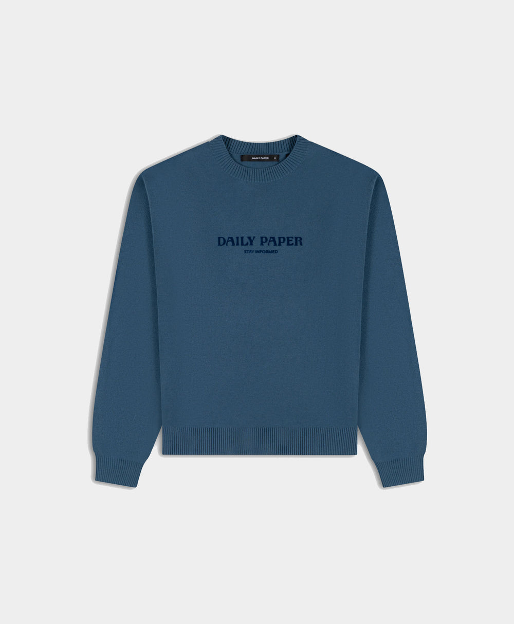 DP - dias-knit-sweater-dp-riviera-blue - Packshot - Front
