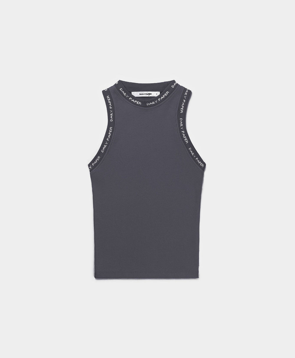 DP - Odyssey Blue Erib Tank Top - Packshot - Front 