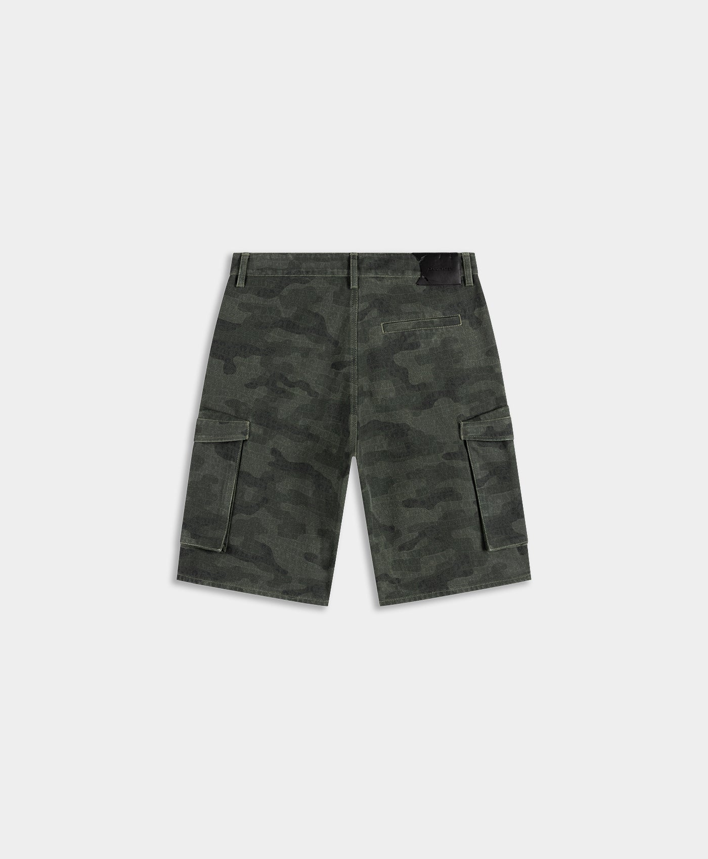 DP - AOP Camo Cargo Shorts - Packshot - rear