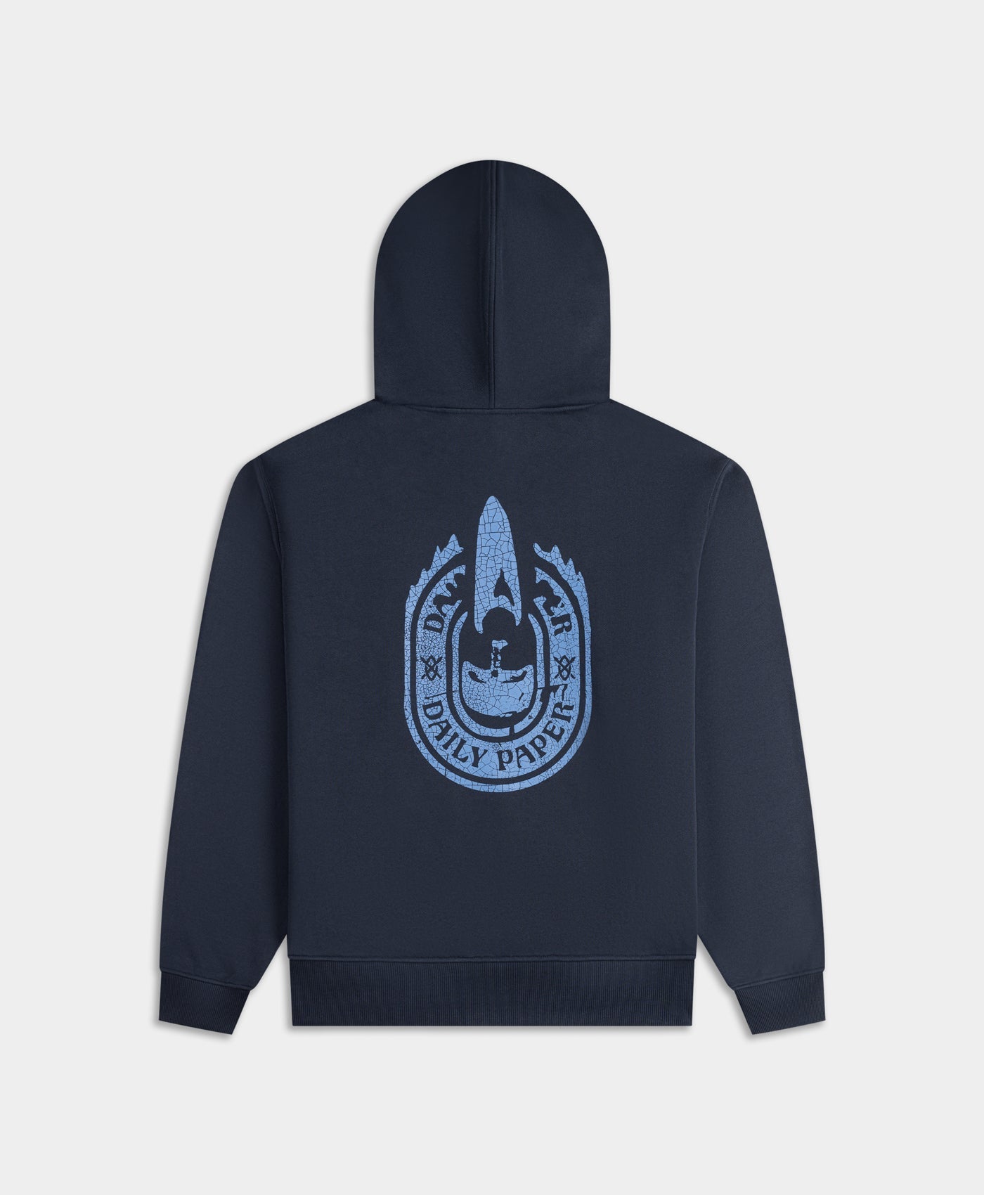 DP - Sky Captain Blue Candle Label Hoodie - Packshot - rear