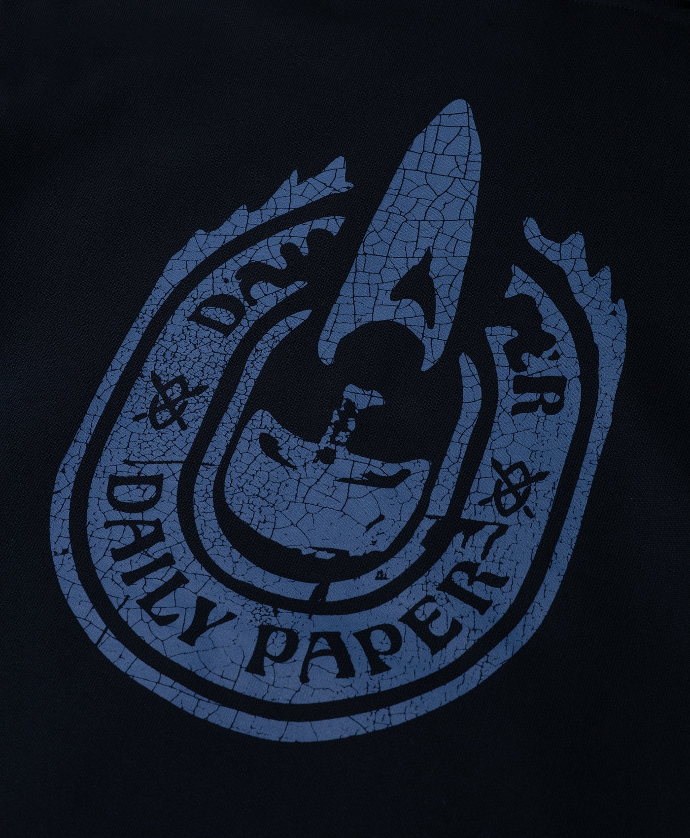 DP - Sky Captain Blue Candle Label Hoodie - Packshot - detail