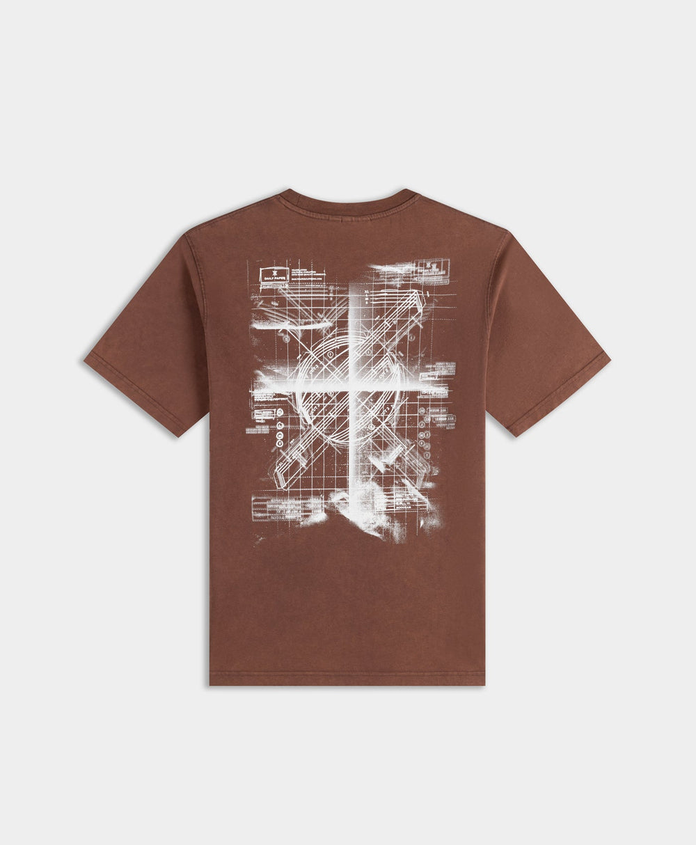 DP - Bordeaux Wash Craft T-Shirt - Packshot - Front