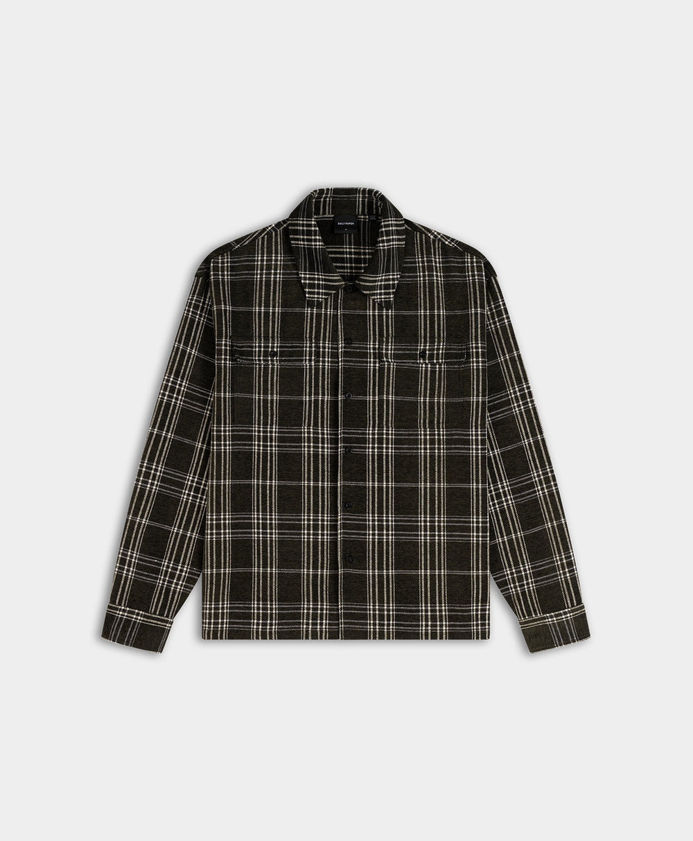 DP - chenille-ls-shirt-dp-green - Packshot - Front