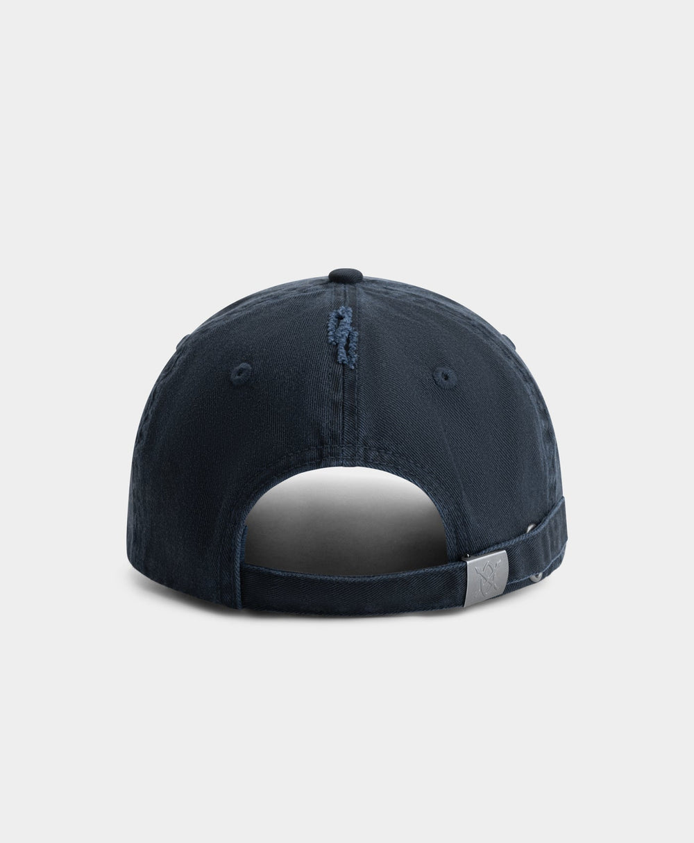 DP - Sky Captain Blue Stack Arch Cap - Packshot - rear