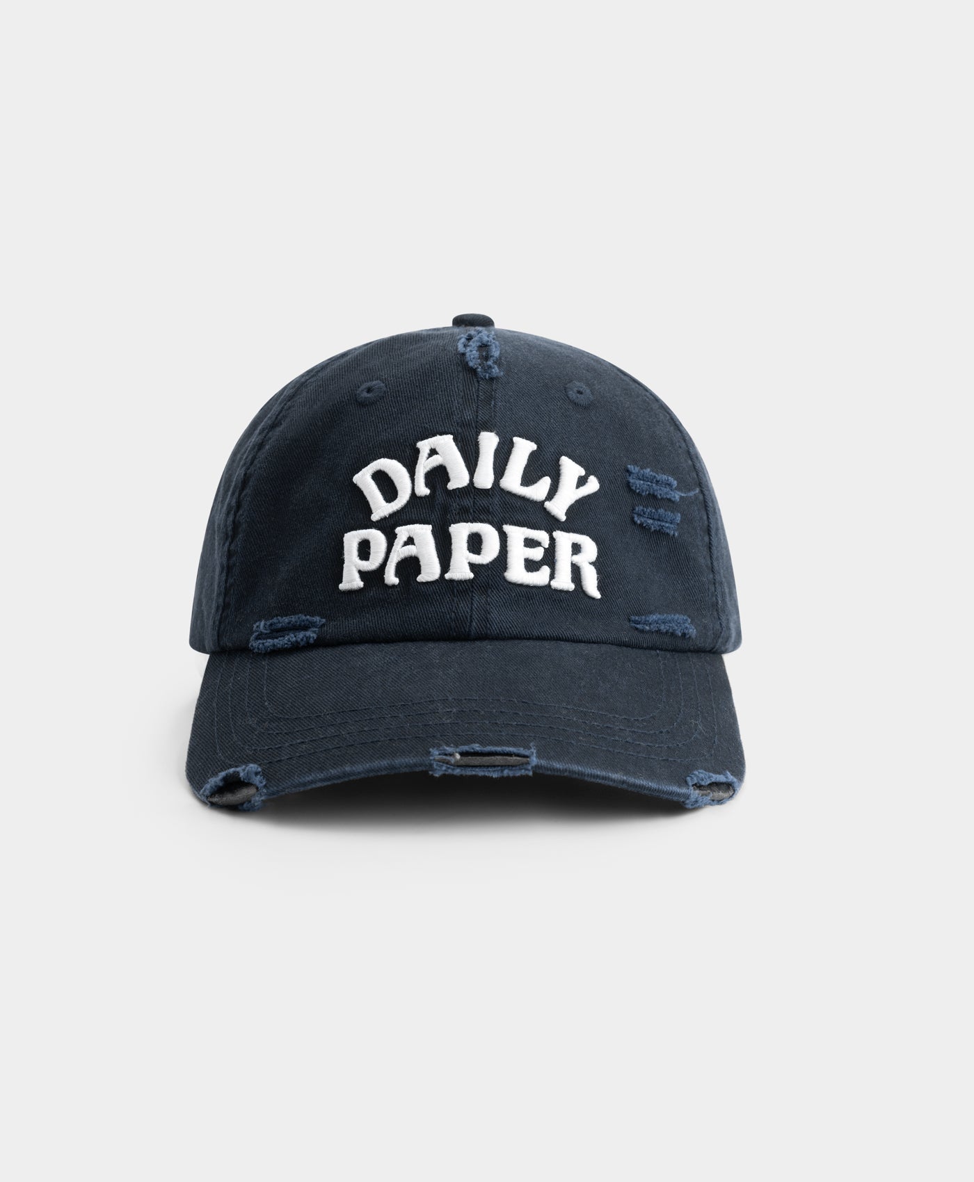 DP - Sky Captain Blue Stack Arch Cap - Packshot - front 