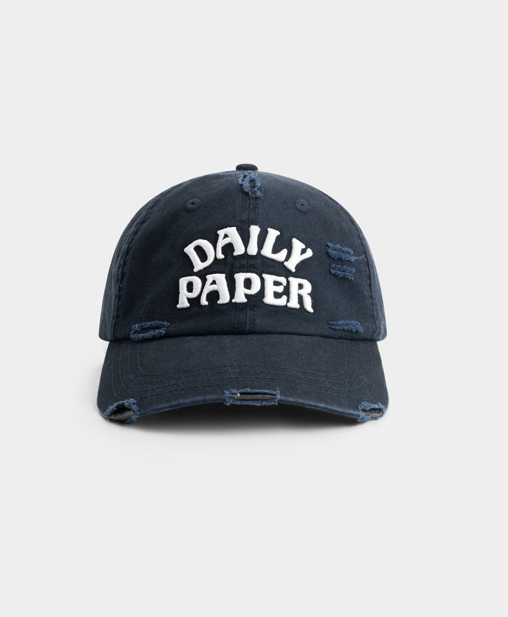 DP - Sky Captain Blue Stack Arch Cap - Packshot - front 