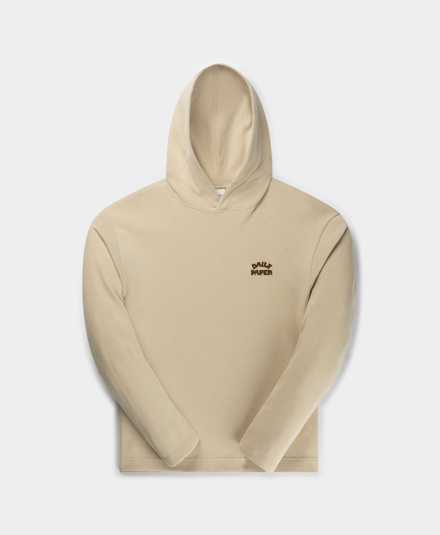 DP - Peyote Beige Dias Arch Stack Oversized Hoodie - Packshot - front 