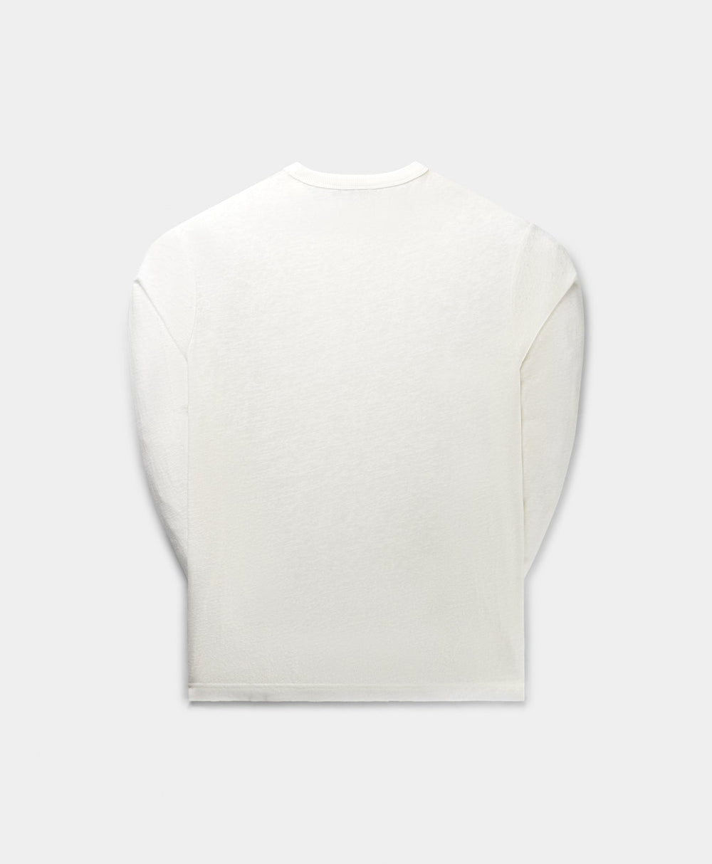 DP - White Slub Longsleeve - Packshot - Rear