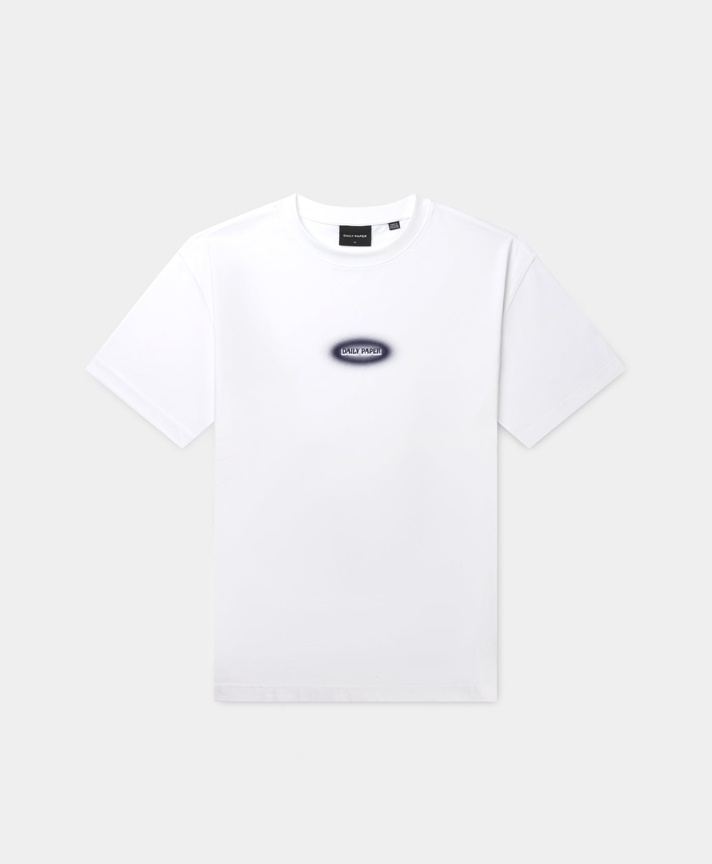 DP - White Dotted Logo T-Shirt - Packshot - Front