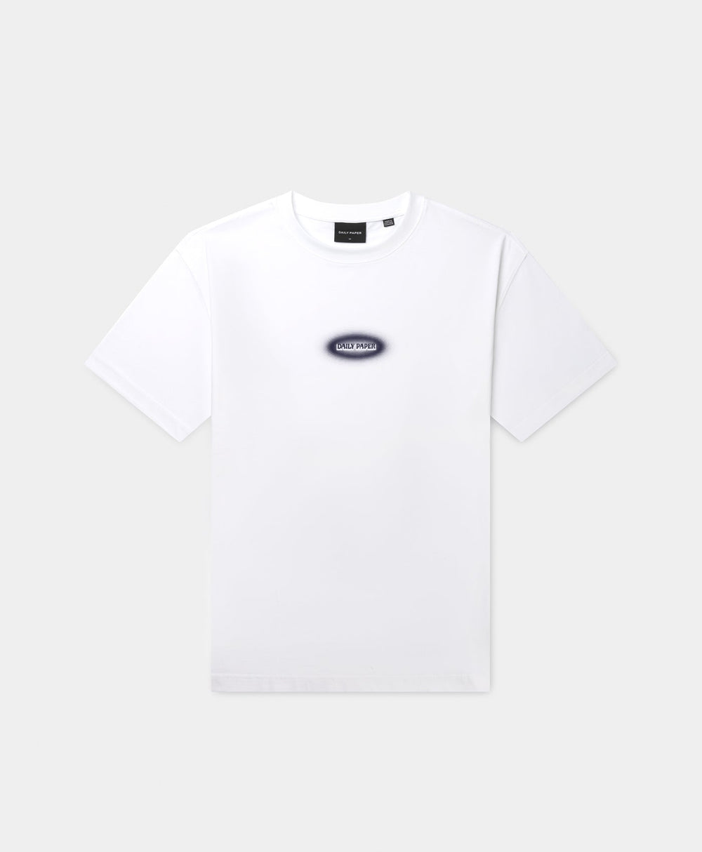 DP - White Dotted Logo T-Shirt - Packshot - Front