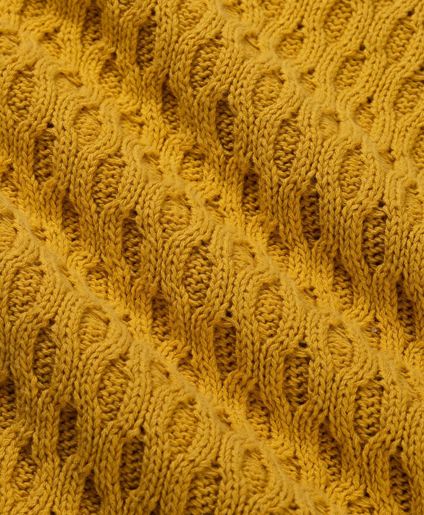 DP - Misted Yellow Dp Badge Flat Knit Sweater - Packshot - detail