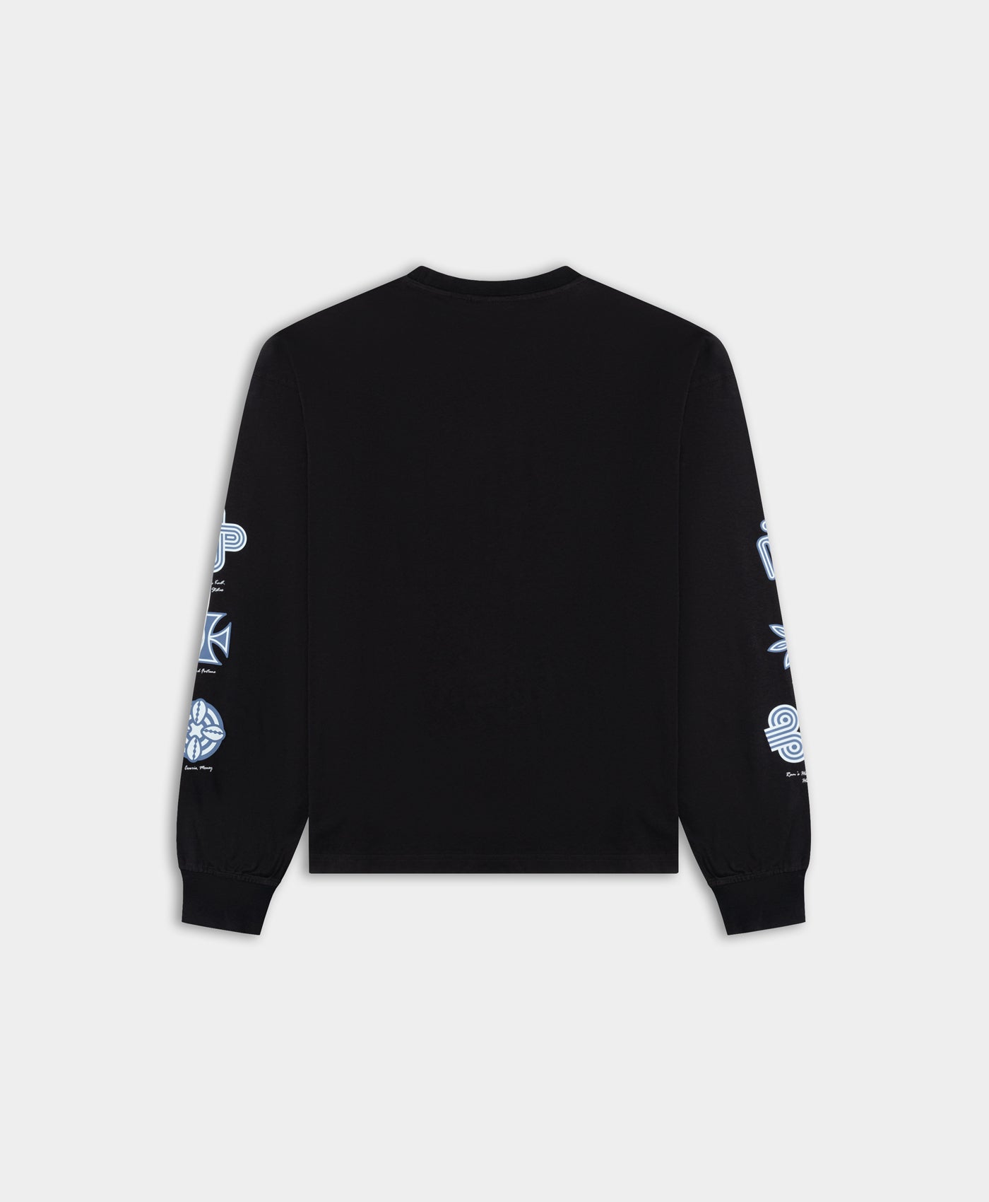 DP - Black DP X Engage Relaxed LS Shirt - Packshot - rear