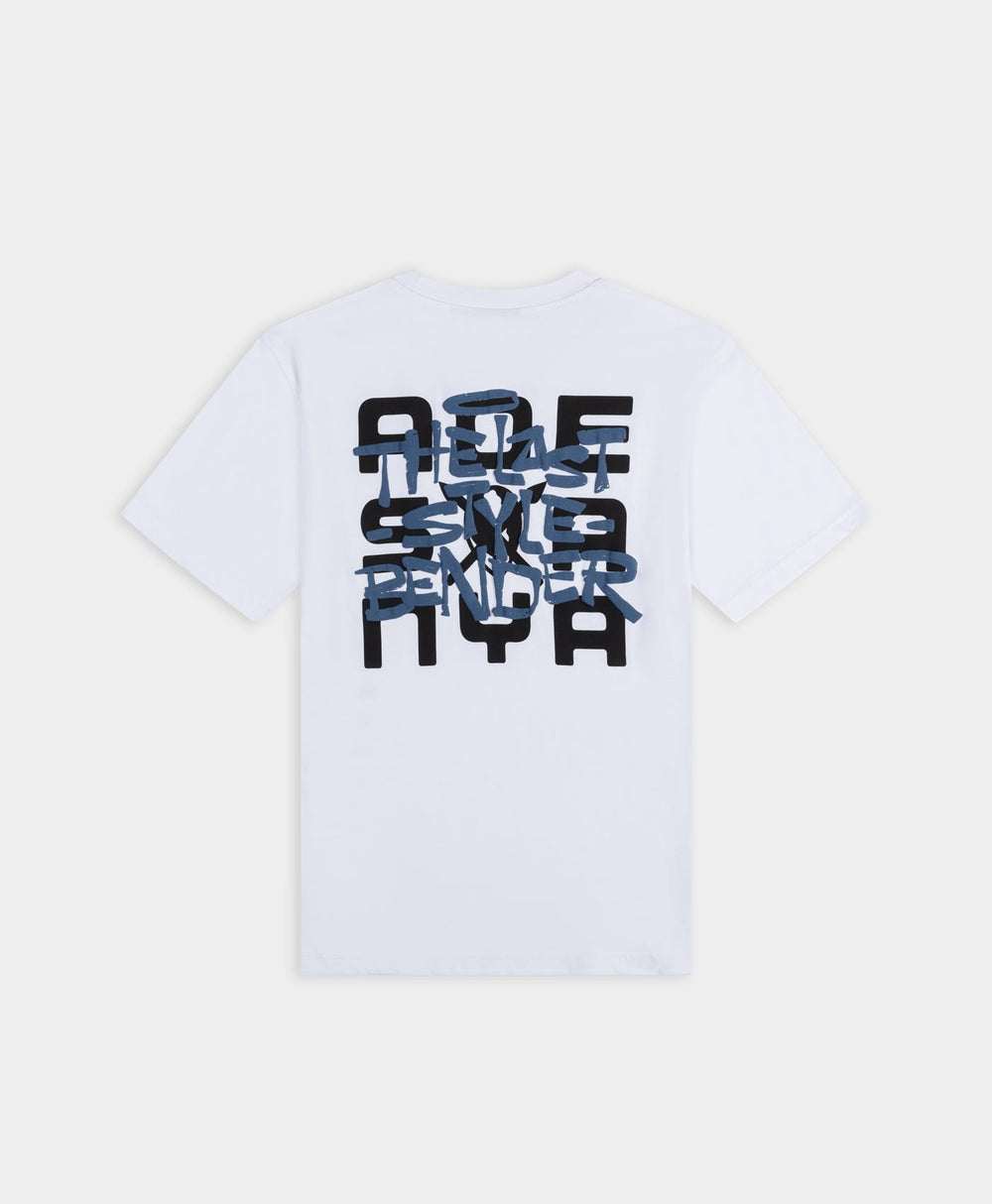 DP - White DP X Engage SS T-Shirt - Packshot - rear